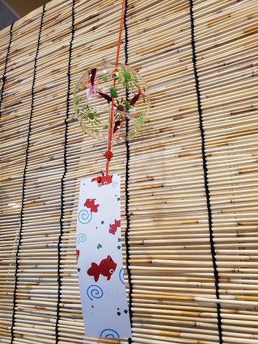 金魚柄も可愛らしい