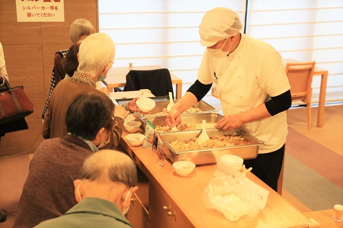 試食会の様子