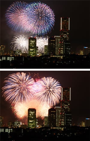 ８月４日（火）　花火鑑賞会を楽しみました！