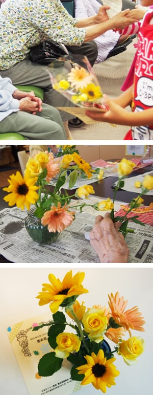 ６月１４日（日）花の日のイベント開催