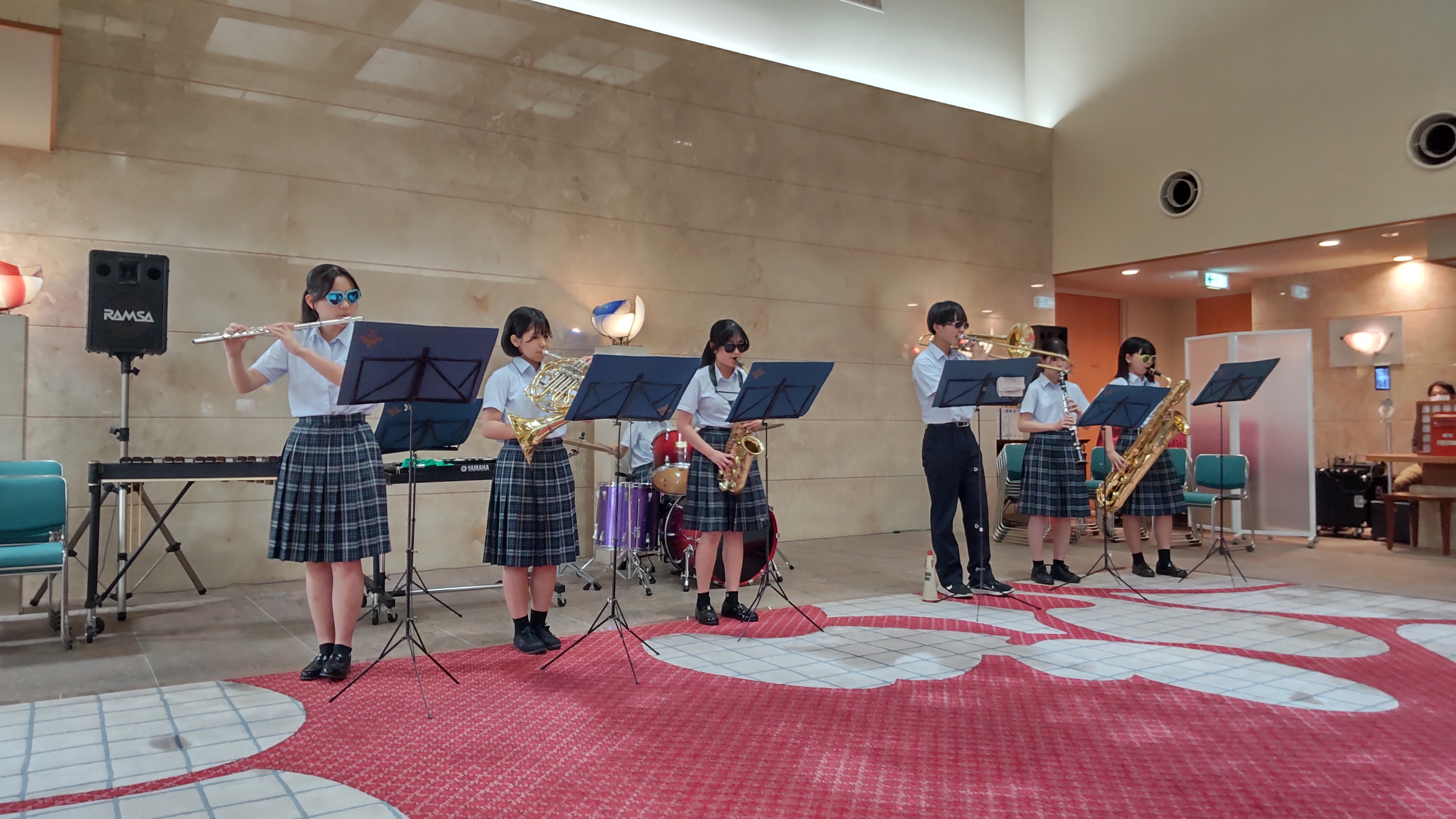 第一部：吹奏楽部の演奏