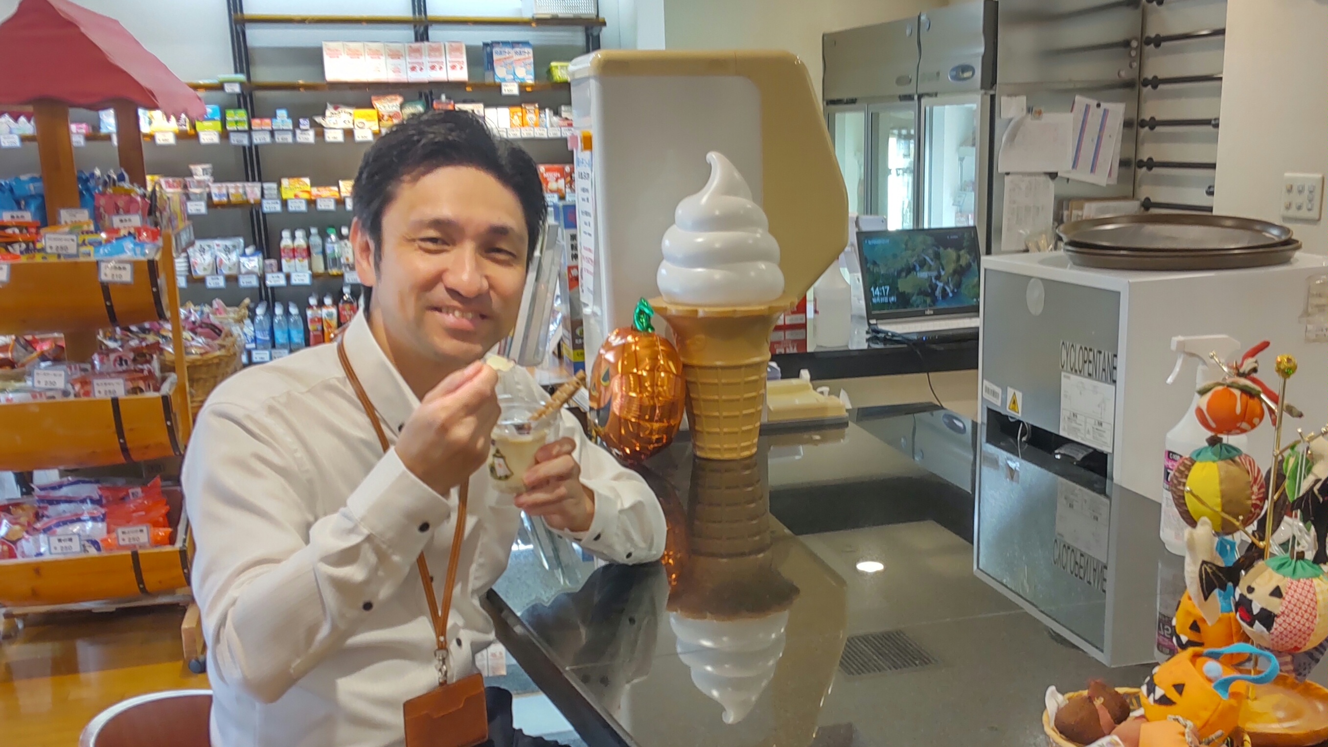 喫茶ポトスにて