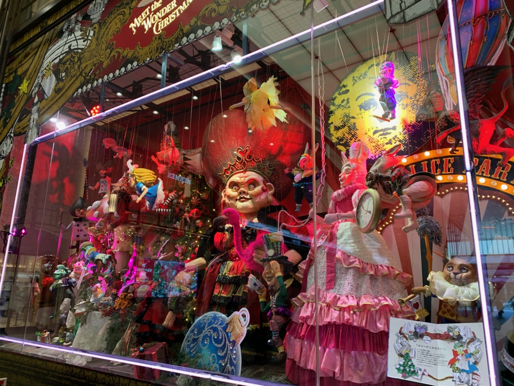 阪急百貨店クリスマスディスプレイ②