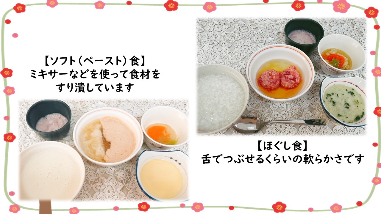 ほぐし・ソフト（ペースト）食