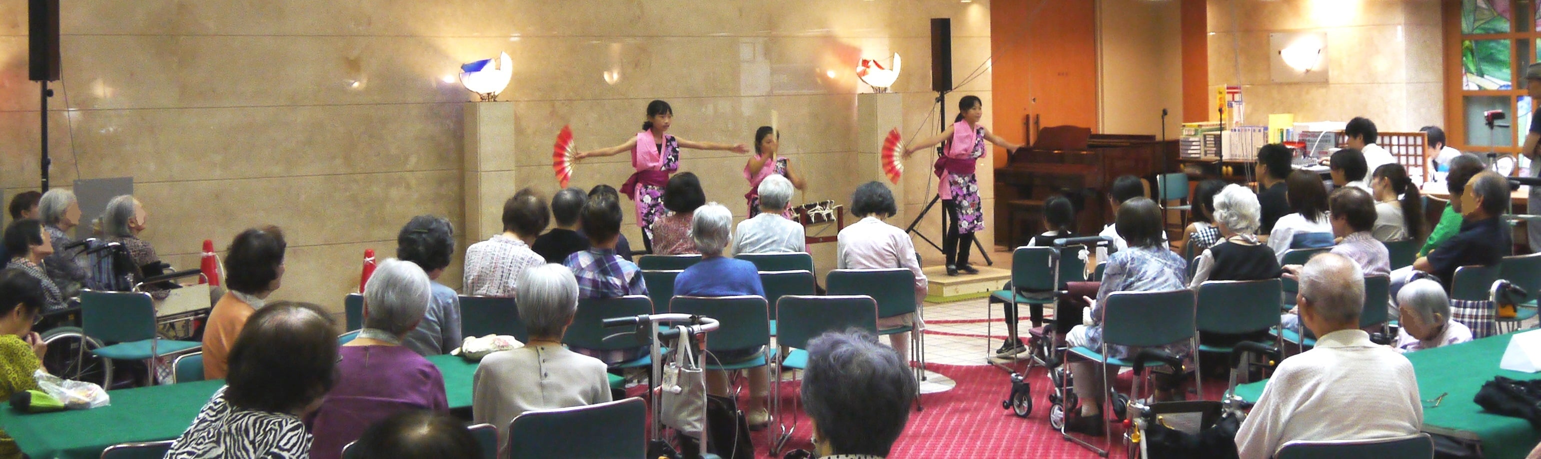 タップダンスと和太鼓