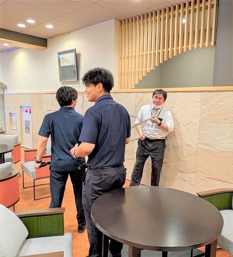 たすきがけに使うと効果的です