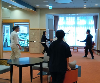 1年ぶりの不審者対応訓練
