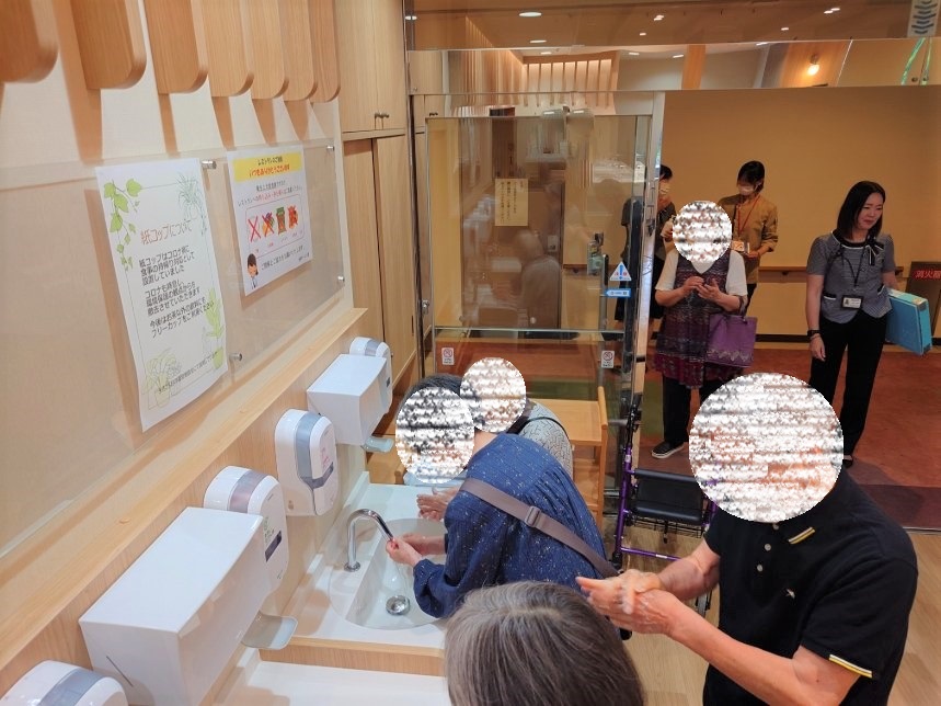 手洗いチェック！！