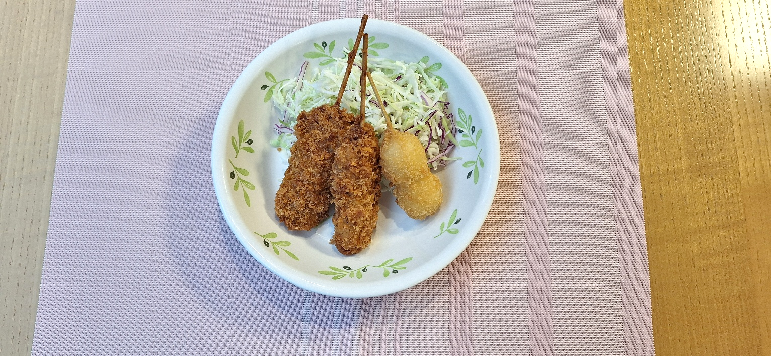 串の日に串フライ!(9月4日に提供)