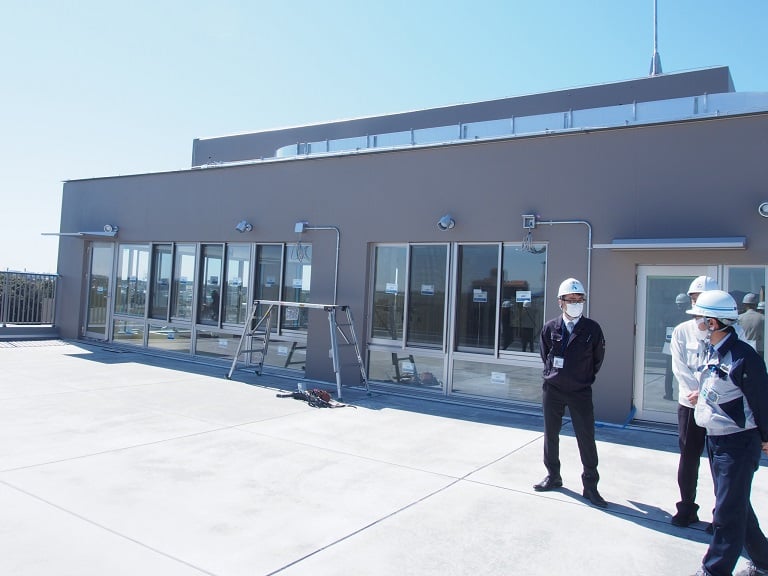展望室フロア