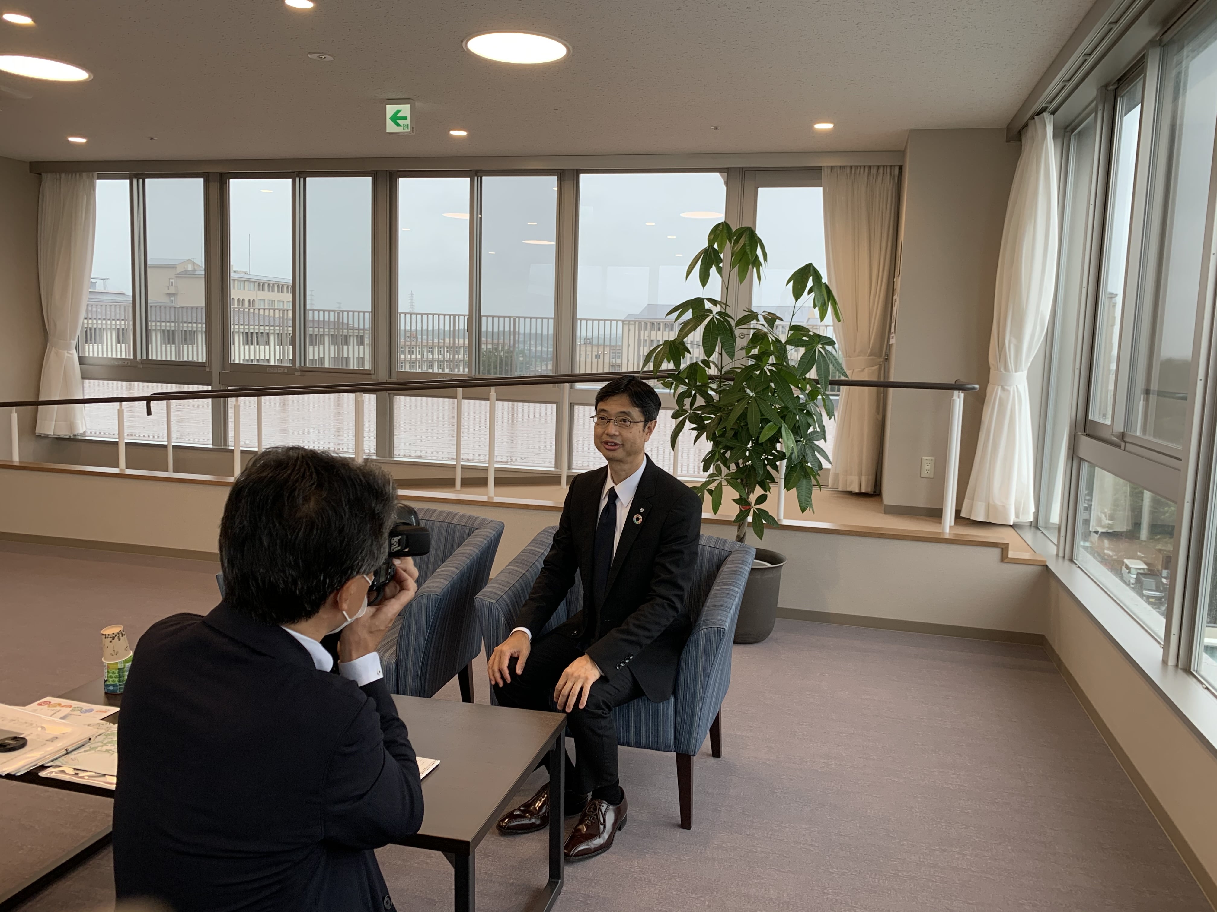 事業部長のインタビュー
