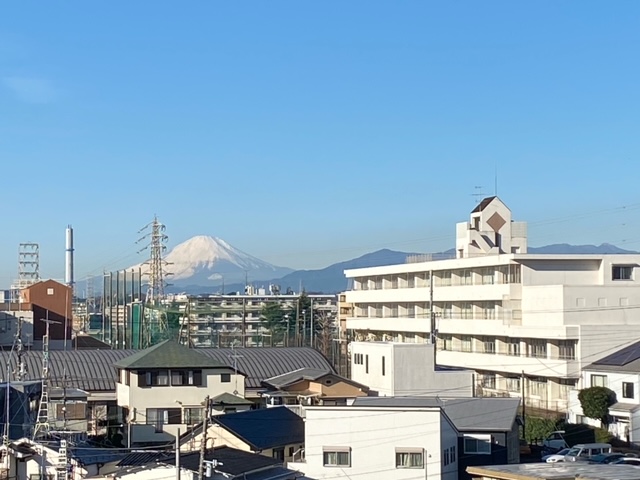 久しぶりに富士山様にご挨拶。