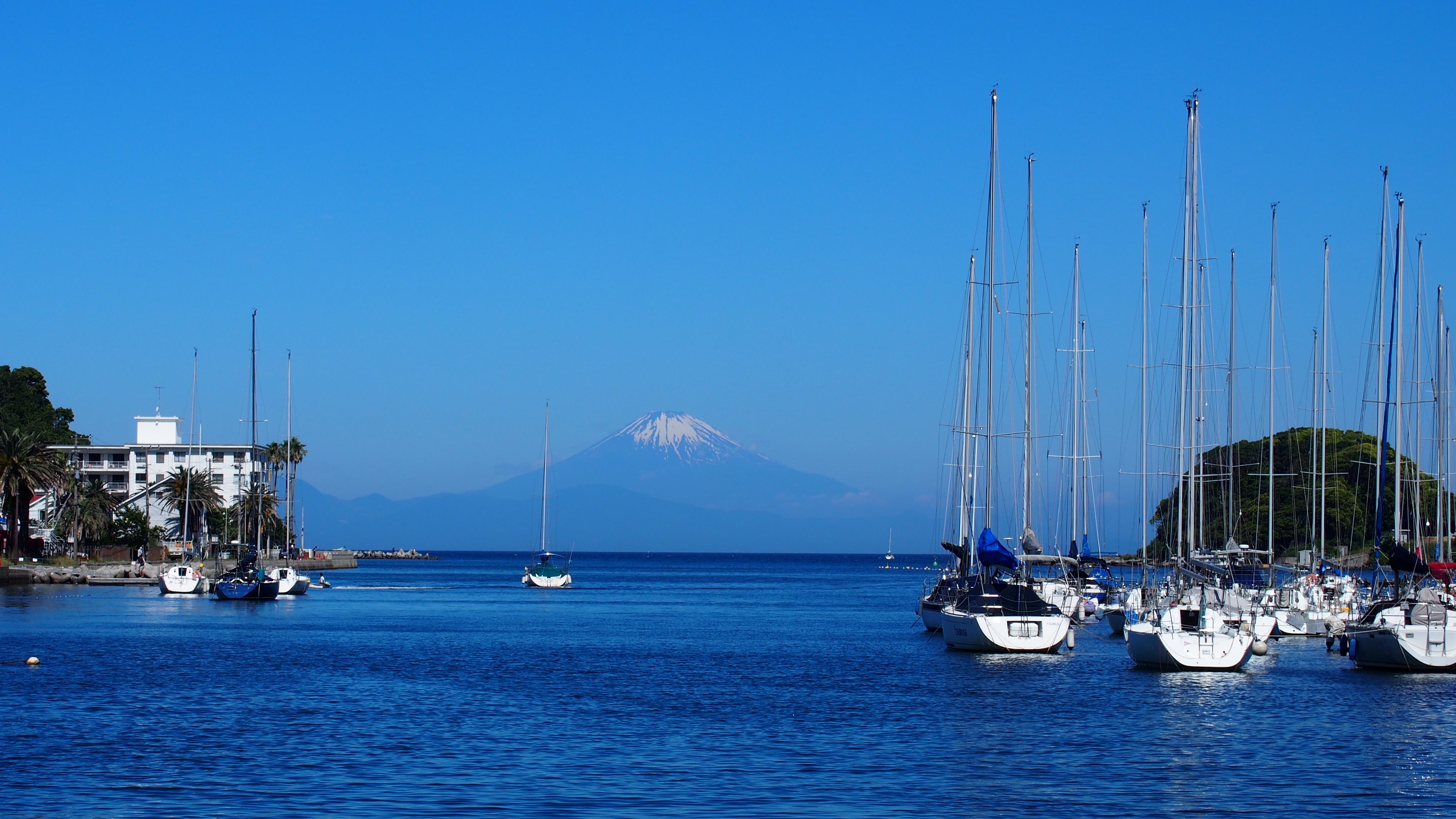 夏に備えて、富士山も薄着になりました！