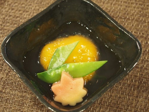 ■南瓜の清涼蒸し