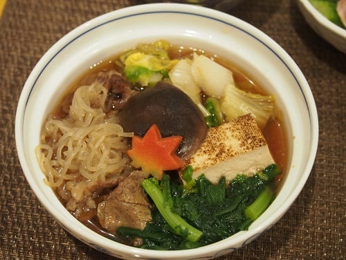 A食：すき焼き風煮