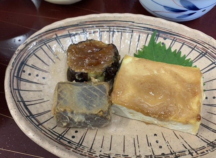 【昼食】豆腐田楽