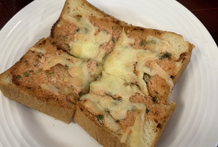 【昼食】明太チーズトースト