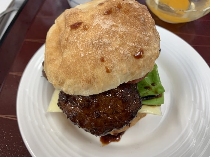 【昼食】ハンバーガー