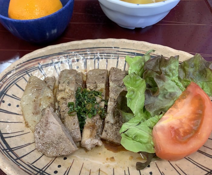 【昼食】豚肉のスタミナ焼き