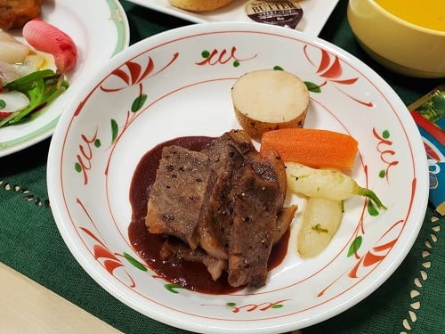■黒毛和牛のロースステーキ