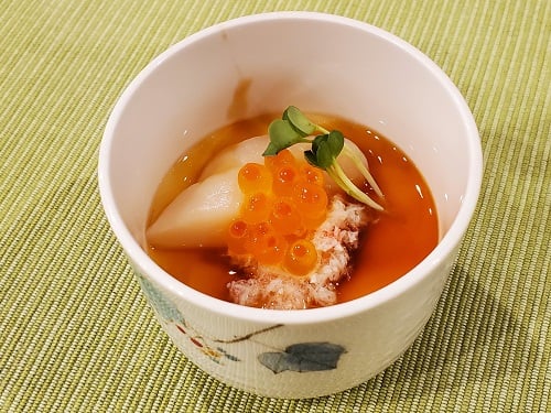 ◆冷製海鮮茶碗蒸し