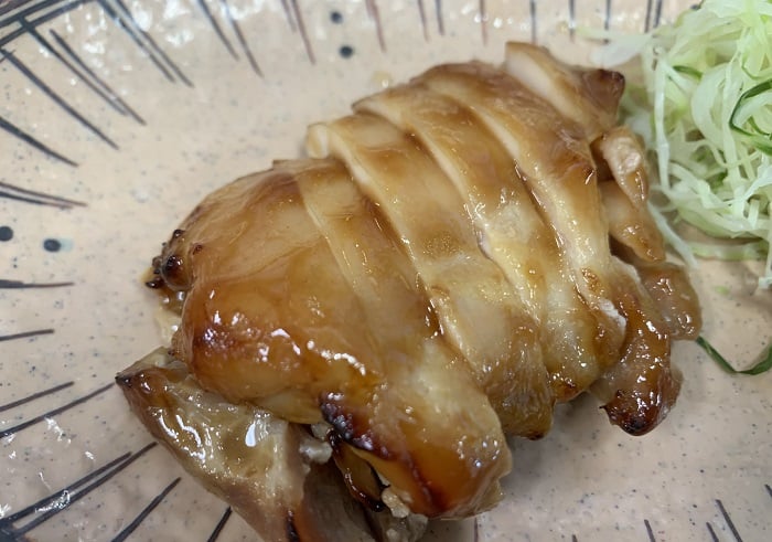 【昼食】鶏肉の生姜焼き