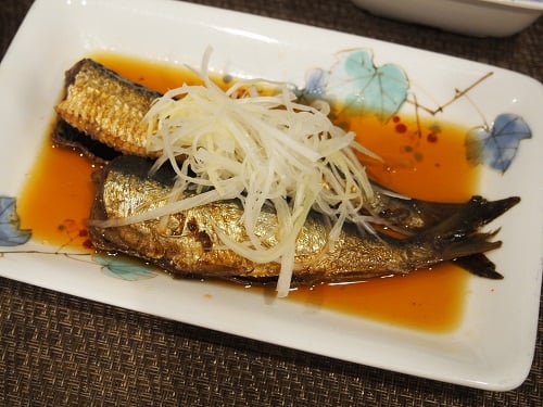 B食：いわしの甘露煮