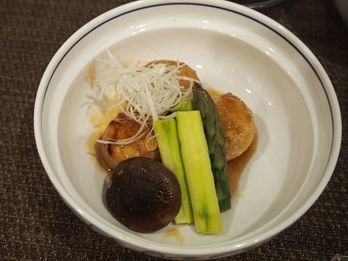 A食：蓮根入りつくね甘辛たれ