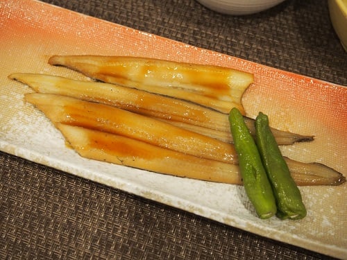B食：煮穴子