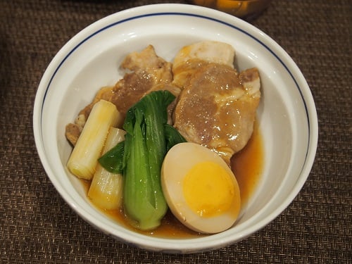 B食：煮豚