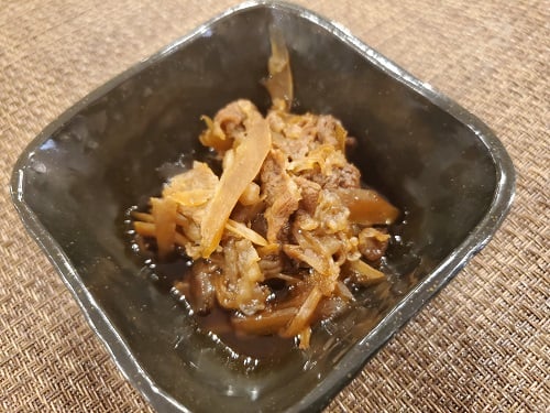 ■新ごぼうと黒毛和牛のしぐれ煮