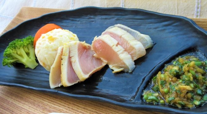 まぐろレアステーキ