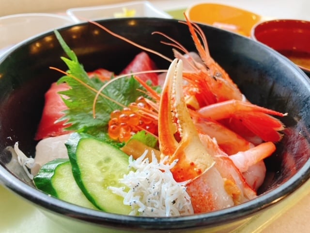 新鮮な甘エビやイクラがプリプリ！