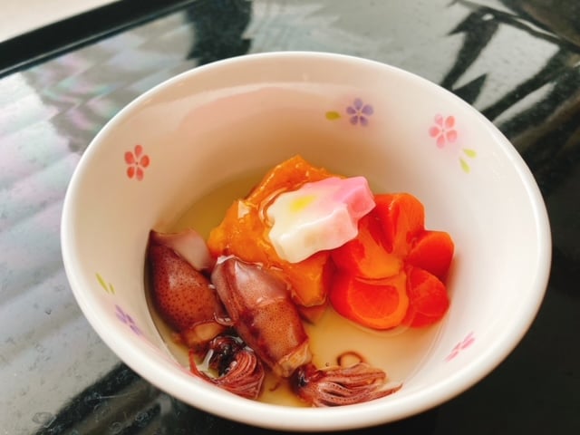 蒸し物も春らしく