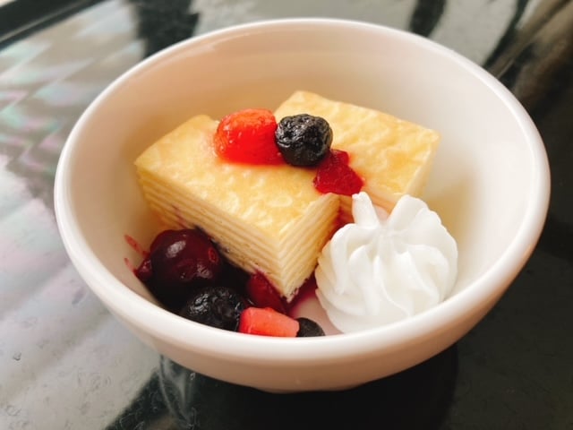 デザートは別腹で