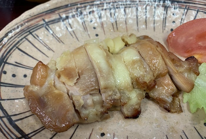 【昼食】鶏肉のチーズ焼き