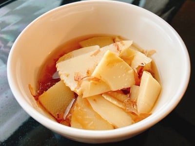 筍の土佐煮は素材の味が引き立つ