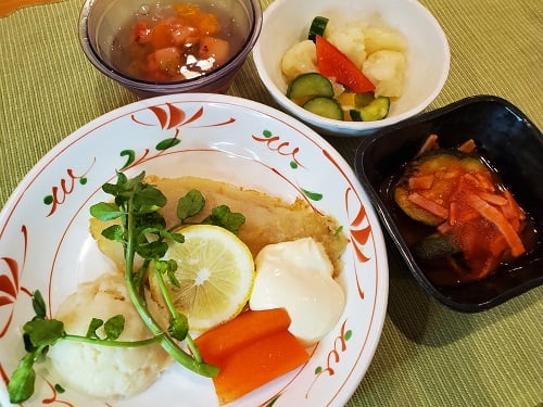 A食：舌平目のムニエル