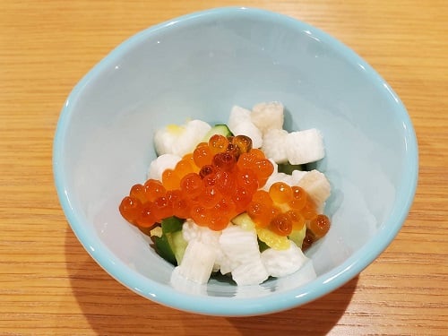 ◆山芋と胡瓜の酢の物