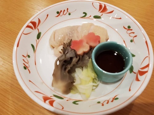 健味鶏の酒蒸し