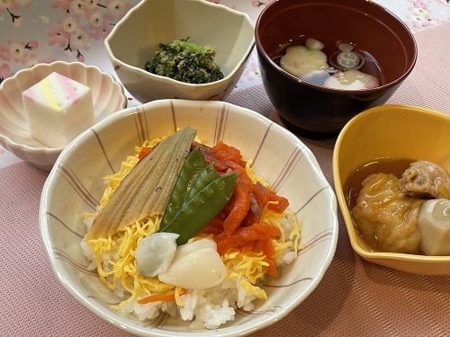 軟菜食も彩りがキレイです！
