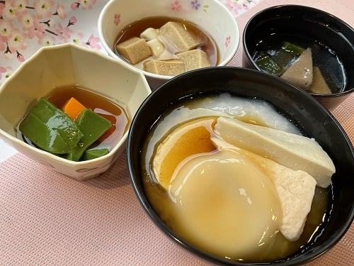 ソフト食も充実しています♬