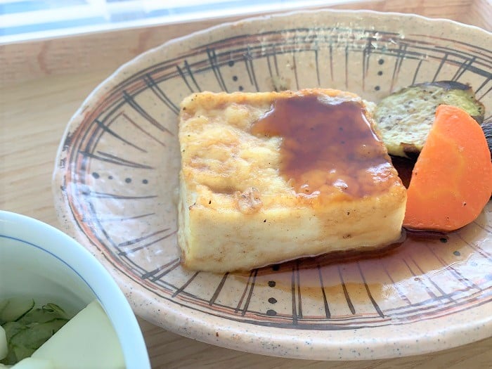 【昼食】豆腐ステーキ