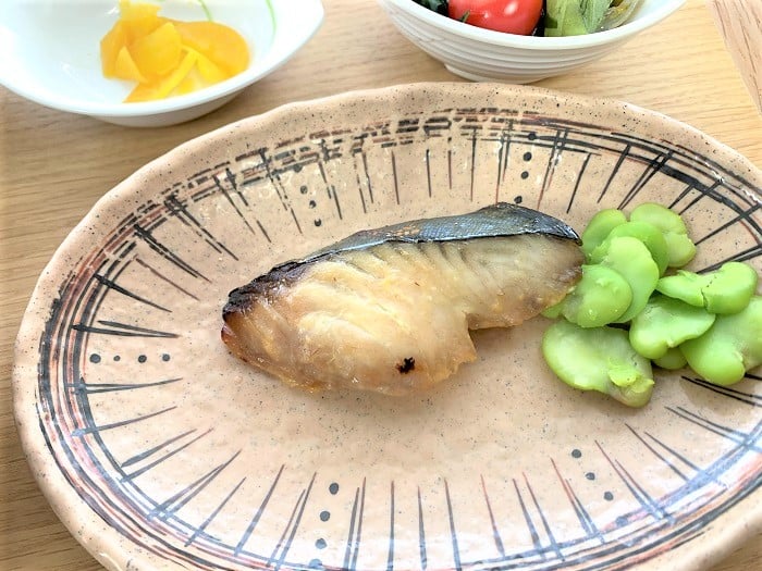 【昼食】サワラの西京焼き