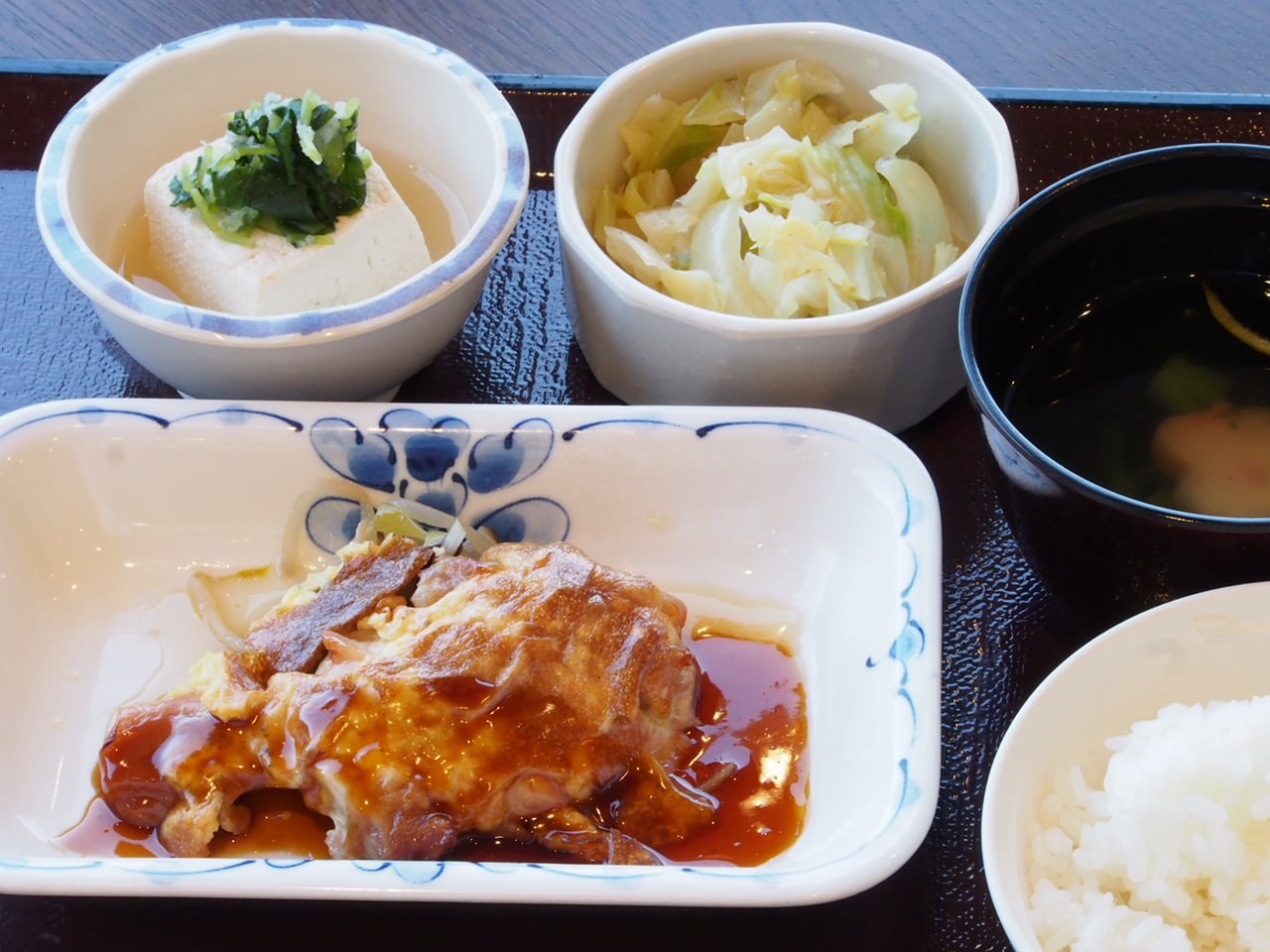Ｂ食：鶏のマヨ照り焼き