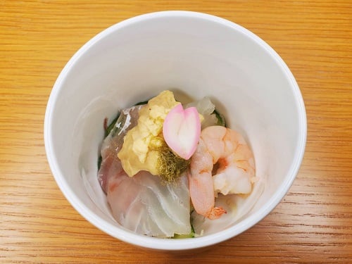 ◆真鯛の三杯酢