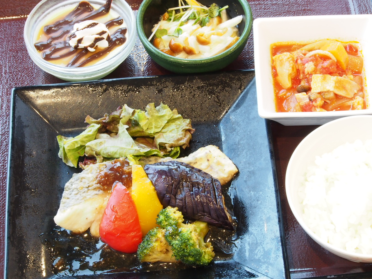 Ｂ食：愛媛県産すずきのグリル