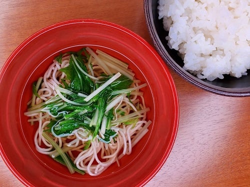 ◆清まし汁（梅そうめん）