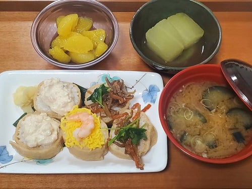 A：変わり稲荷寿司