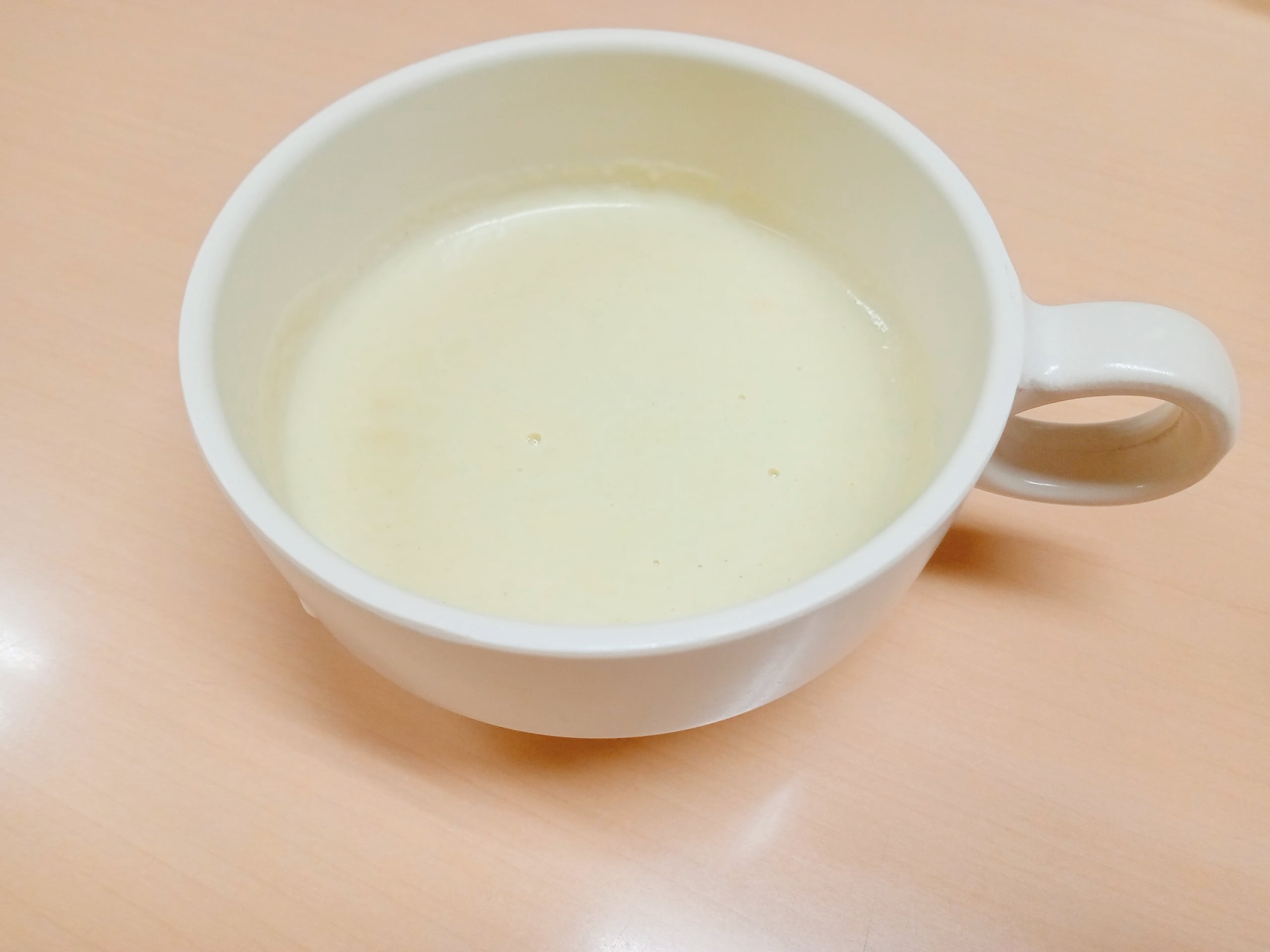 スープ：栗のポタージュ